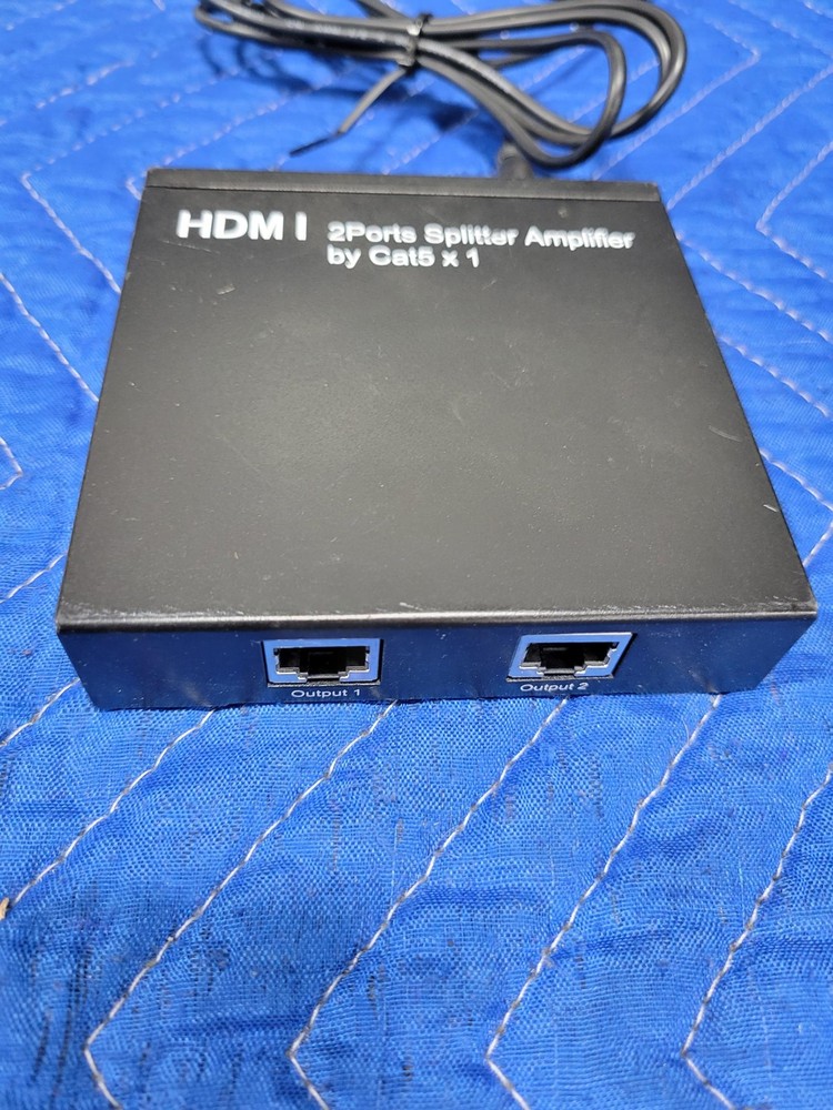 A-NeuVideo ANI-0102HC HDMI 2 port Splitter Amplifier by Cat5 (78-186-10)