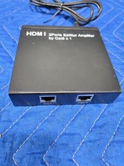 A-NeuVideo ANI-0102HC HDMI 2 port Splitter Amplifier by Cat5 (78-186-10)