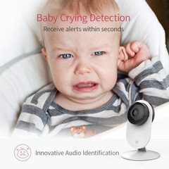 YI 4pc Home Camera 1080p Wireless IP Security Surveillance System Night Vision