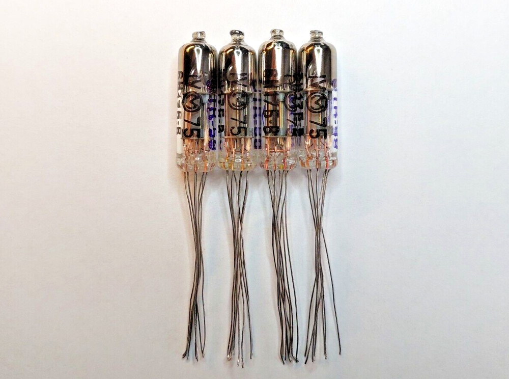 US Stock! 4x 6N17B-V / 6Н17Б-В Miniature Double Triodes Tubes NEW NOS