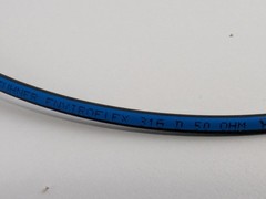 JMA 1-Pack Coaxial Cable, Sma(M), Sma(M), 316D, length: 100cm