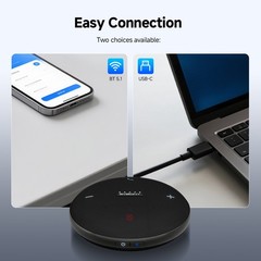 SVBONY 2K Web Cam for PC Computer Camera W/ Low-Light 3D Noise Reduction USB A-C