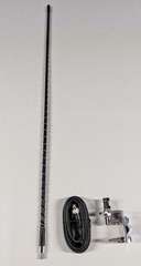 New 3ft CB Antenna Kit with Cable and Mount(s) – Black – MADE IN U.S.A.