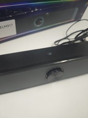 Gaming Trust RHOX RGB Illuminated Soundbar USB PC Laptop TV Speaker
