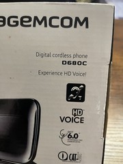BRAND NEW IN THE BOX SAGEMCOM DIGITAL CORDLESS PHONE 6.0 MODEL D680C