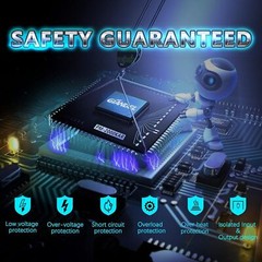 GIANDEL 2000W Power Inverter Modified Wave 12 Volt DC to 110V 120V AC Outlets