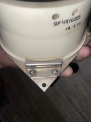 Used Good Condition ONE SOVIET CERAMIC TUBE SOCKET GU-43B /ГУ-43Б/ 19/04/77 Date