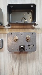 Rare USSR Military Soviet loudspeaker device GU-20M, 2 amplifiers U-10M