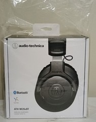 Audio-Technica ATH-M20xBT Professional Studio Monitor Headphones Bluetooth Wired