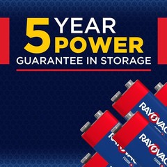Fusion 9V Alkaline Batteries 2 Pack – Powering High-Drain Devices Efficiently