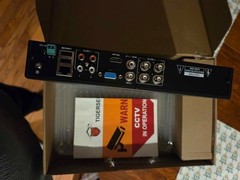 DVR Security Recorder w/1TB Hard drive–Super HD 1080P 4-Channel Hybrid 6-in-1