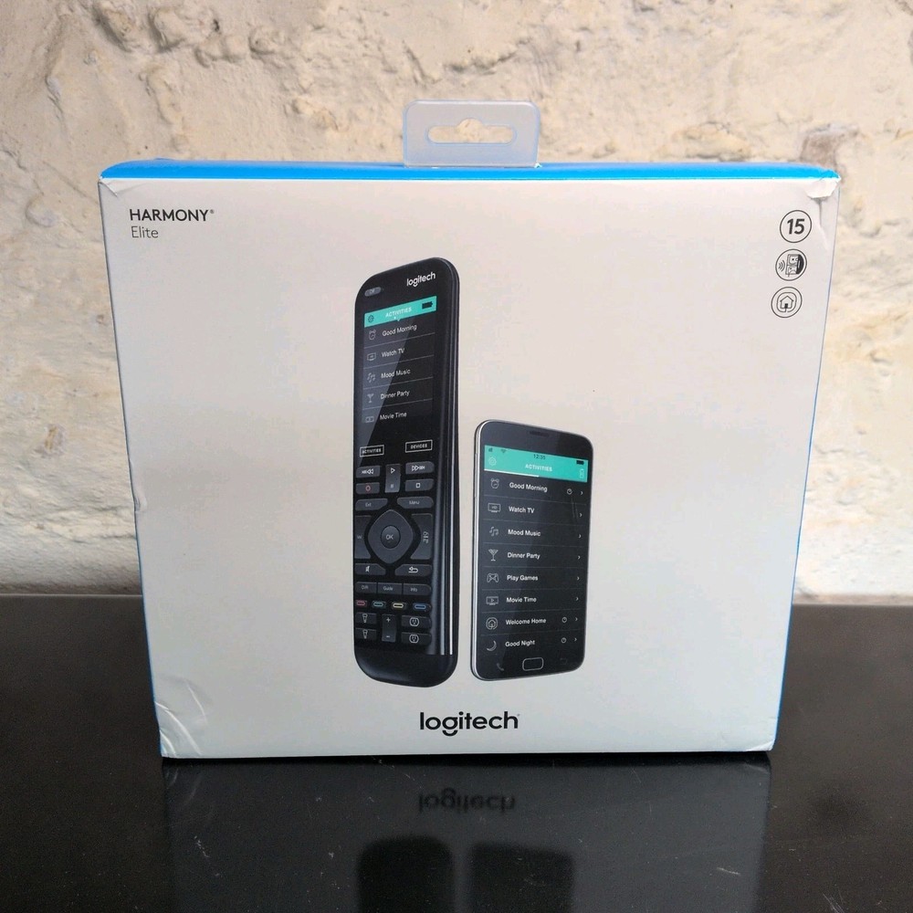 Logitech Harmony Elite Remote Control Hub and App – New Factory Sealed