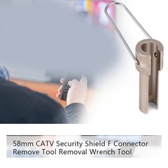58mm CATV Security F Connector Remove Tool For RG6 RG59 RG11 Coaxial