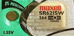 364 MAXELL WATCH BATTERIES SR621SW SR621 SW364 New packaging Authorized Seller