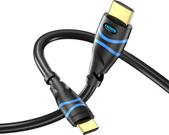 Mini HDMI to HDMI Cable (6FT, 4K 60Hz HDR, Bidirectional High Speed Cord, Ethern