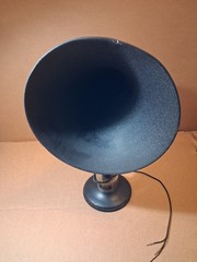 Vintage ROLA Gooseneck Horn Speaker 14″ Bell Complete As Found Untested