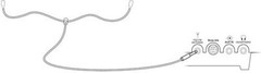 FM ANTENNA FOR ANY BOSE WAVE OR ACOUSTIC WAVE MUSIC SYSTEM 6 Ft T with Adapter
