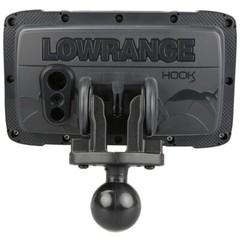 RAM-202-LO12 RAM C Size 1.5 In Fishfinder Ball Adapter for Lowrance Hook2 Series