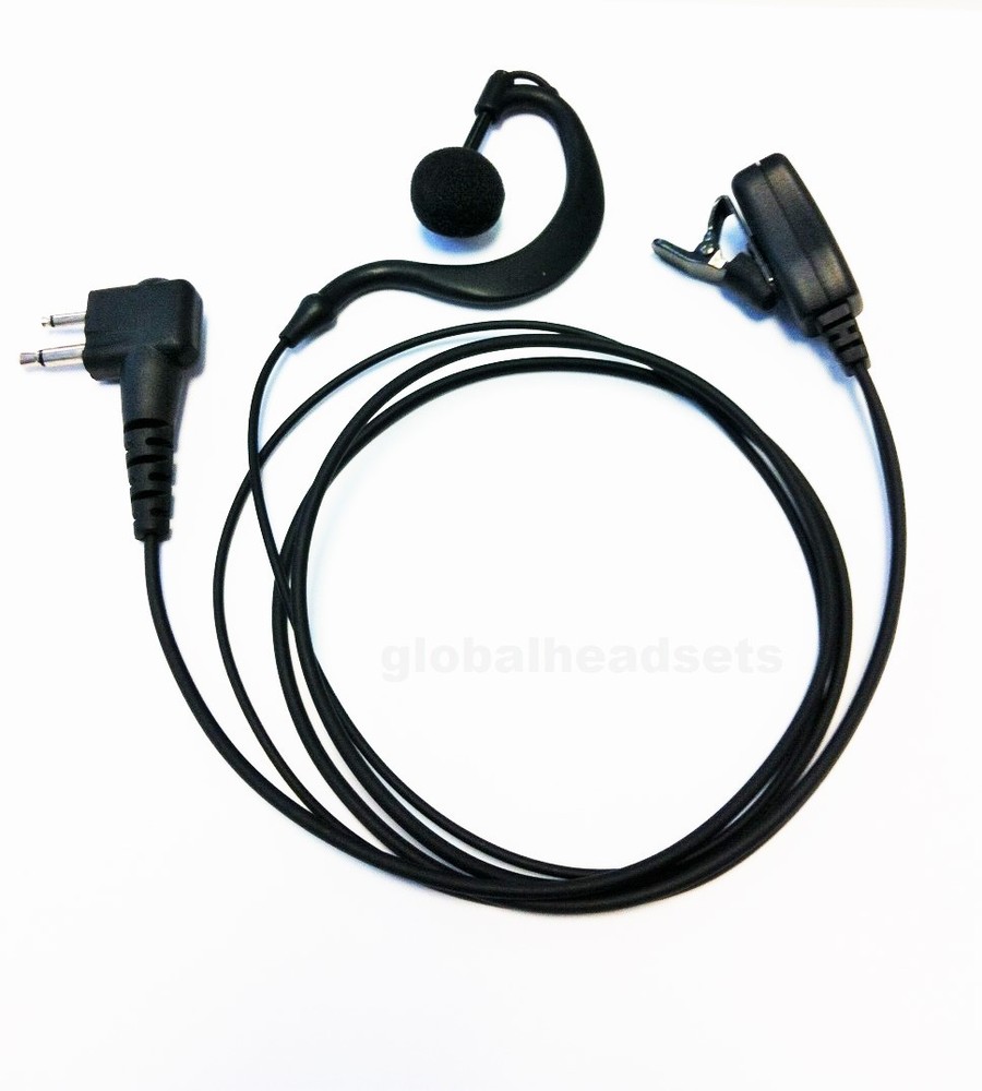 For Motorola DTR RMM 2050 RMU 2040 2043 2080 DLR Ear Hook Headset w/ Microphone