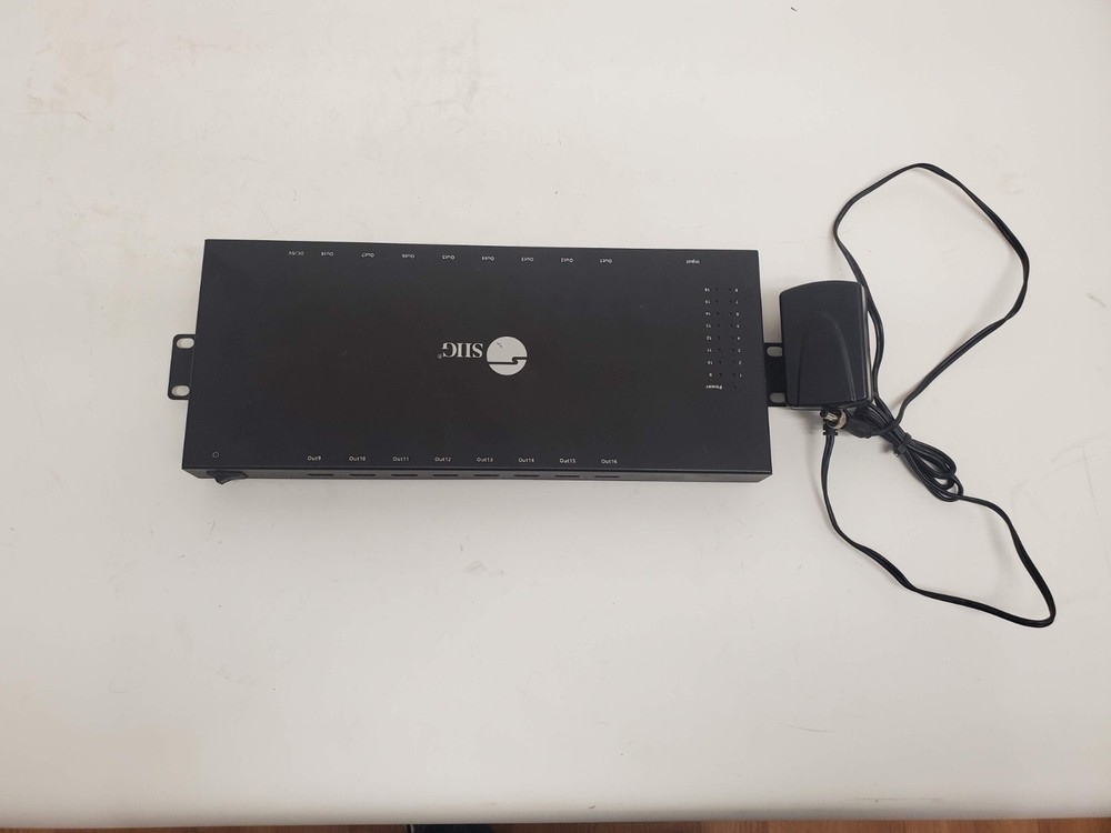 SIIG 1×16 HDMI Splitter CE-H24Q11-S1 1 In/16 Out, 4K x 2K @30Hz & 1080p