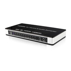 HDMI-Compatible Switch Switcher 5×1 5 in 1 out Audio Extractor 4K For PS4 PS5 z
