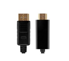 6ft Display Port DP to HDMI Cable Cord Adapter Converter Video HDTV 1080P 60Hz