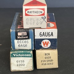Vintage Electronics Tubes – Untested – Lot Of 15 Various Tubes