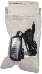 Wall Power Adapter 9V 400mA with 1/8″ Mono Male Plug, Center Positive