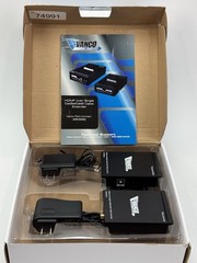 Vanco International 280592 HDMI Over Single Cat5e/Cat6 Extender w/ IR 1080P