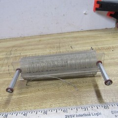 COIL 1.5 in dia x 4.5 in long 18 TPI 68 uHY AIRDUX 375-7434-PI n