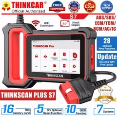 ThinkScan PLUS S7 OBD2 Scanner ABS/SRS/ECM/TCM/BCM/AC/IC Code Reader Diagnostic