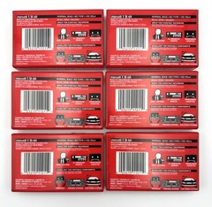Maxell UR60 Audio Cassette Tape 60 Minutes – LOT OF 6 – NEW/SEALED