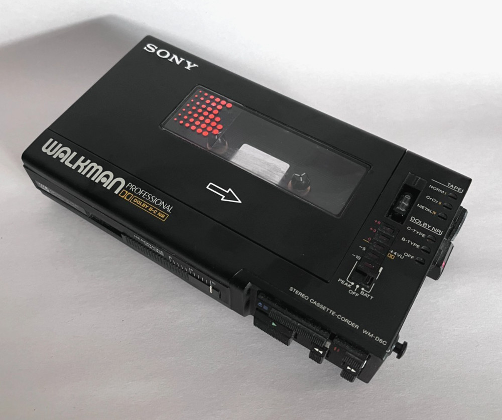 SONY Walkman WM-D6C Professional Cassette Player Recorder Repair/Parts AS IS