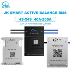 JK 4S-8S 100A/200A/300A Li-ion LiFePo4 LTO Active Balancer BMS Bluetooth/RS485