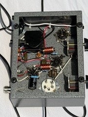 AMECO® AC-1 CW transmitter-FINISHED REPLICA Black Knobs