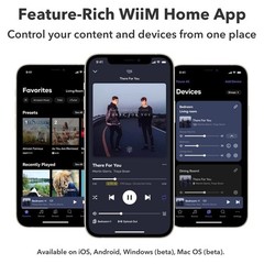 WiiM Amp: Multiroom Streaming Amplifier | Compatible with AirPlay