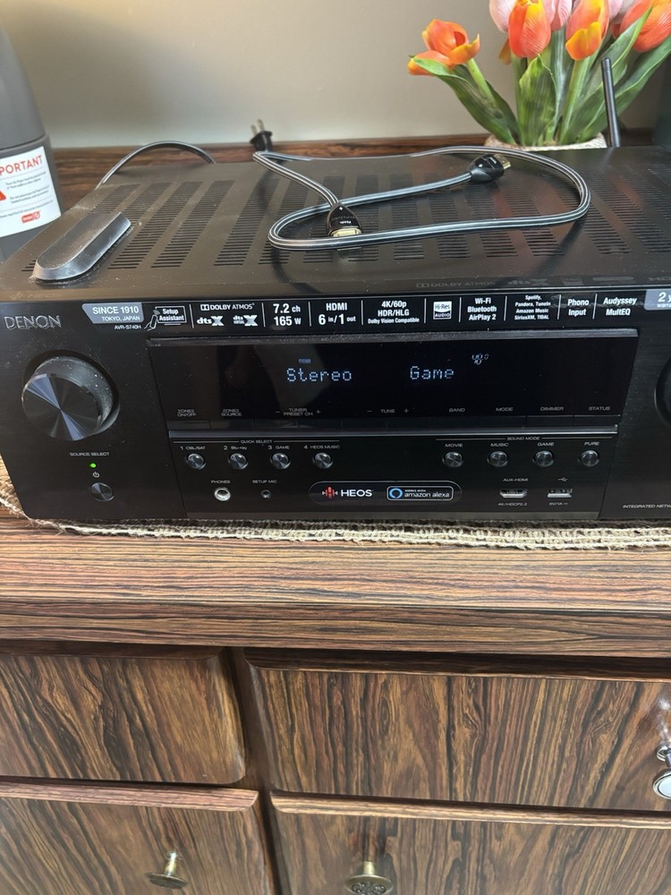 Denon AVR-S640H 5.2-Channel 4k 75 Watts A/V Receiver Tested