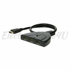 HDMI Switch 3×1 HDTV 1080p Splitter Cable Adapter Converter Hub Box 3 In 1 Out
