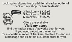 2 JynxVR (Slime VR) Trackers (BMI160)