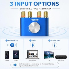 Portable Stereo Hi-Fi Digital Amp – Wireless Audio