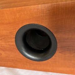 Polk Audio CS1 Center Channel Speaker Cherry Wood 2-Way Home Theater