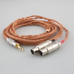 16Cores Occ Copper Headphone Cable For M1570 M1570C AMT HIFI