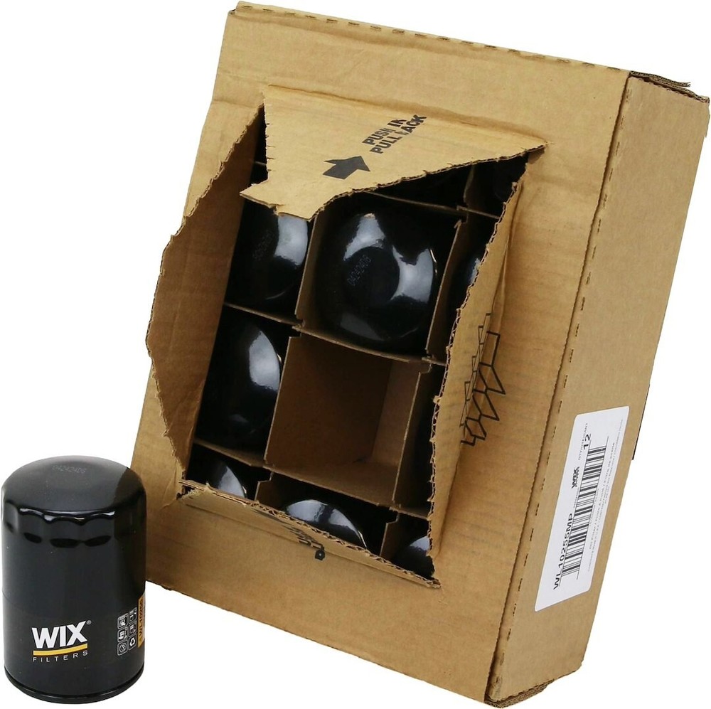 WIX WL10255MP OIL FILTER; OE Replacement; Spin-On Lube Filter; 21 Micron