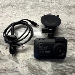 Rove R2-4K Car Dash Cam With Memory Card And Power Cable