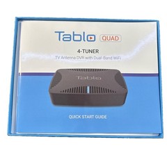 Tablo Dual Lite TV Antenna DVR with WiFi OTA DVR 2-Turner Model TDNS2B-02-CN