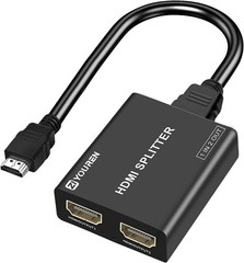 Plug and Play 4K HDMI Splitter 1 in 2 Out – Effortless Dual Screen Experience