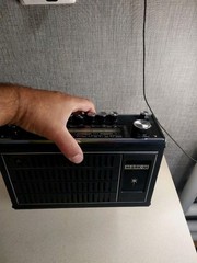 Vintage Soviet Radio “Mayak-M” (Маяк-М) – NOS / MIB – Full Set / Case & Manual