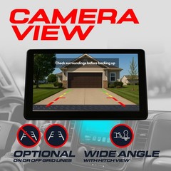 For Nissan Frontier (2013-2016) Black Tailgate Handle w/ Backup Camera