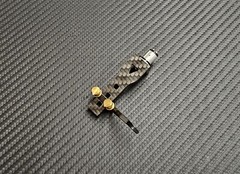 ULTRA LIGHT (5gr) Headshell made of Carbon for SME / Audiocraft / Denon tonearms