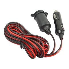 12V Car Cigarette Lighter Socket Extension Cord Cable 13ft Heavey Duty Adapter